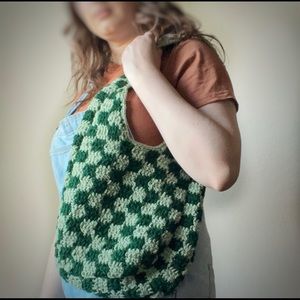 Checkerboard Shoulder Bag